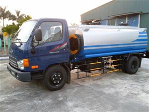 Xe téc chở xăng dầu 6 khối Hyundai